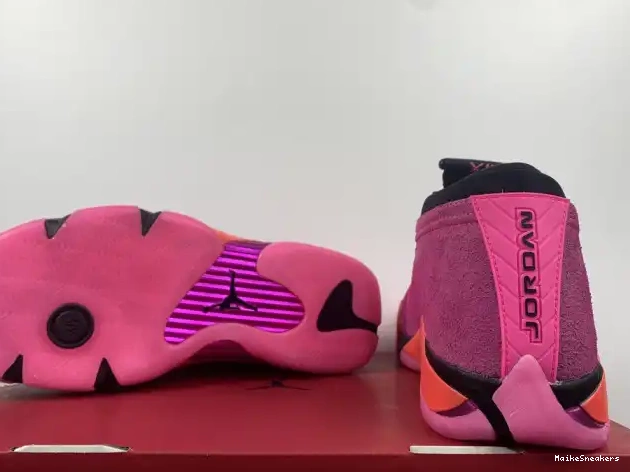 MaikeSneakers Jordan Low Shocking DH4121-600 (W) Pink Retro 14 0502